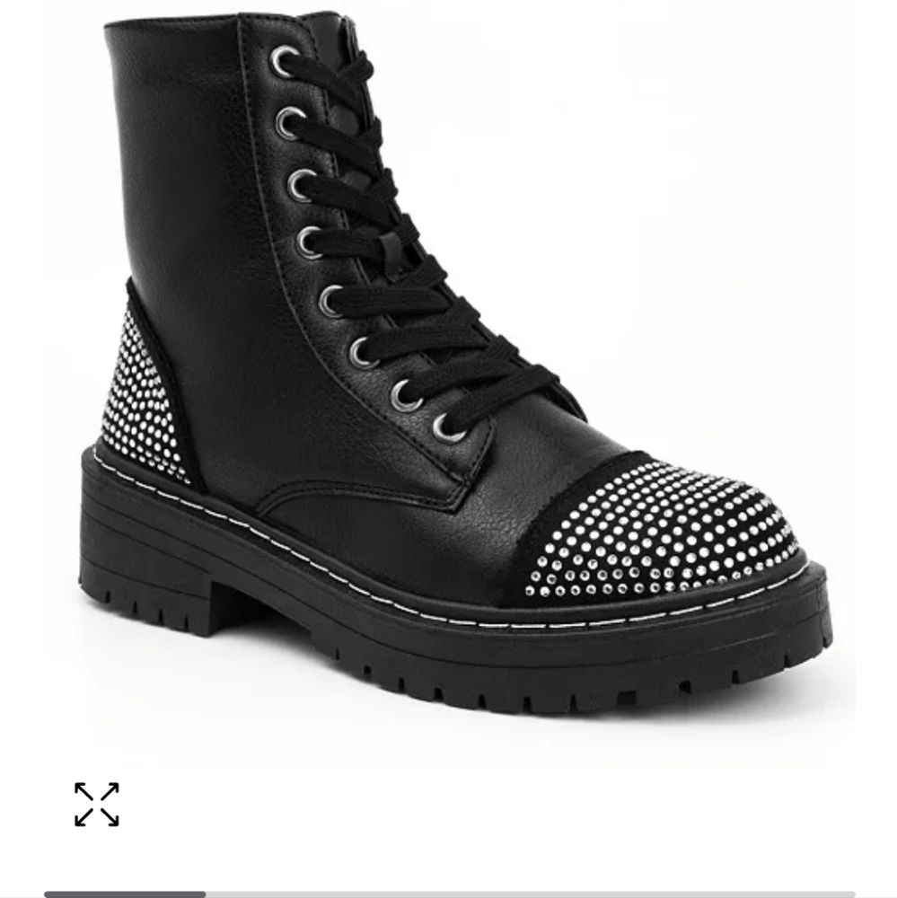 Women's Black Studded Combat Boots***BUNDLE FOR EXTRA DISCOUNT ***